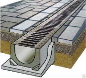Лоток водоотводный бетон- общего назначения