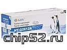 Картридж G&amp;G "NT-Q2612A" (черный) для HP LJ 1010/1012/1015/1020/1022/3015/3020/3030/M1005MFP/M1319MFP