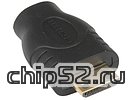 Переходник mini-HDMI&lt;-&gt;micro-HDMI(F) Flextron "AHH-micHFminiHM-01-P1", позолоченные контакты (oem)