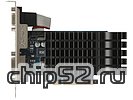 Видеокарта ASUS "GeForce GT 730 1ГБ" GT730-SL-1GD3-BRK (GeForce GT 730, DDR3, D-Sub, DVI, HDMI) (PCI-E) (ret)
