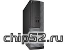 Сист. блок Dell "OptiPlex 3020 SFF" 3020-6835 (Core i3 4160-3.60ГГц, 4ГБ, 500ГБ, HDG, DVD±RW, LAN, Linux) + клавиатура + мышь