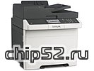 Цветное МФУ Lexmark "CX410de" A4, лазерный, принтер + сканер + копир + факс, ЖК, бело-чёрный (USB2.0, LAN)