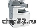 Цветное МФУ Lexmark "X792de" A4, лазерный, принтер + сканер + копир + факс, ЖК 10", бело-серый (USB2.0, LAN)