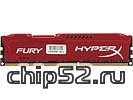 Модуль памяти 8ГБ DDR3 SDRAM Kingston "HyperX FURY" HX316C10FR/8 (PC12800, 1600МГц, CL10) (ret)