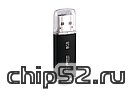 Накопитель USB flash 8ГБ Silicon Power "ULTIMA II" SP008GBUF2M01V1K, черный (USB2.0)