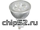 Лампа светодиодная FlexLED "LED-GU10-5W-WW", GU10, 5Вт, теплый белый (ret)
