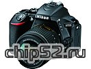 Фотоаппарат Nikon "D5500 18-55 VR AF-P Kit" (24.2Мп, ЖК 3.2", SDXC), черный + объектив AF-P DX Nikkor 18-55mm f/3.5-5.6G VR